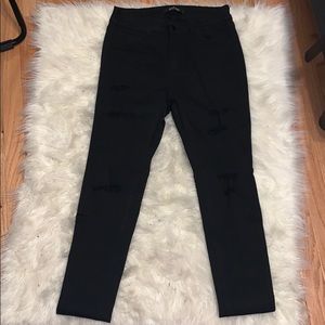 Women’s Black Ripped Jeans